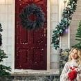 thumbnail image 7 of Christmas Wreaths for Front Door Elegant Floral and Pine Holiday Decor Artificial Wreath for Indoor Outdoor Use on Entryway Porch Fireplace Mantle Wall Window for Winter Seasonal Celebrations, 7 of 7