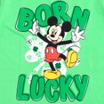 thumbnail image 3 of Camiseta Disney Mickey Mouse Born Lucky St Patrick's Day, 3 of 7