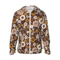 thumbnail image 2 of Lsque Sunflowers UPF 50+ Lightweight Sun Protection Men's Women's Long Sleeve Shirt, Hoodie Performance -3X-Large, 2 of 9