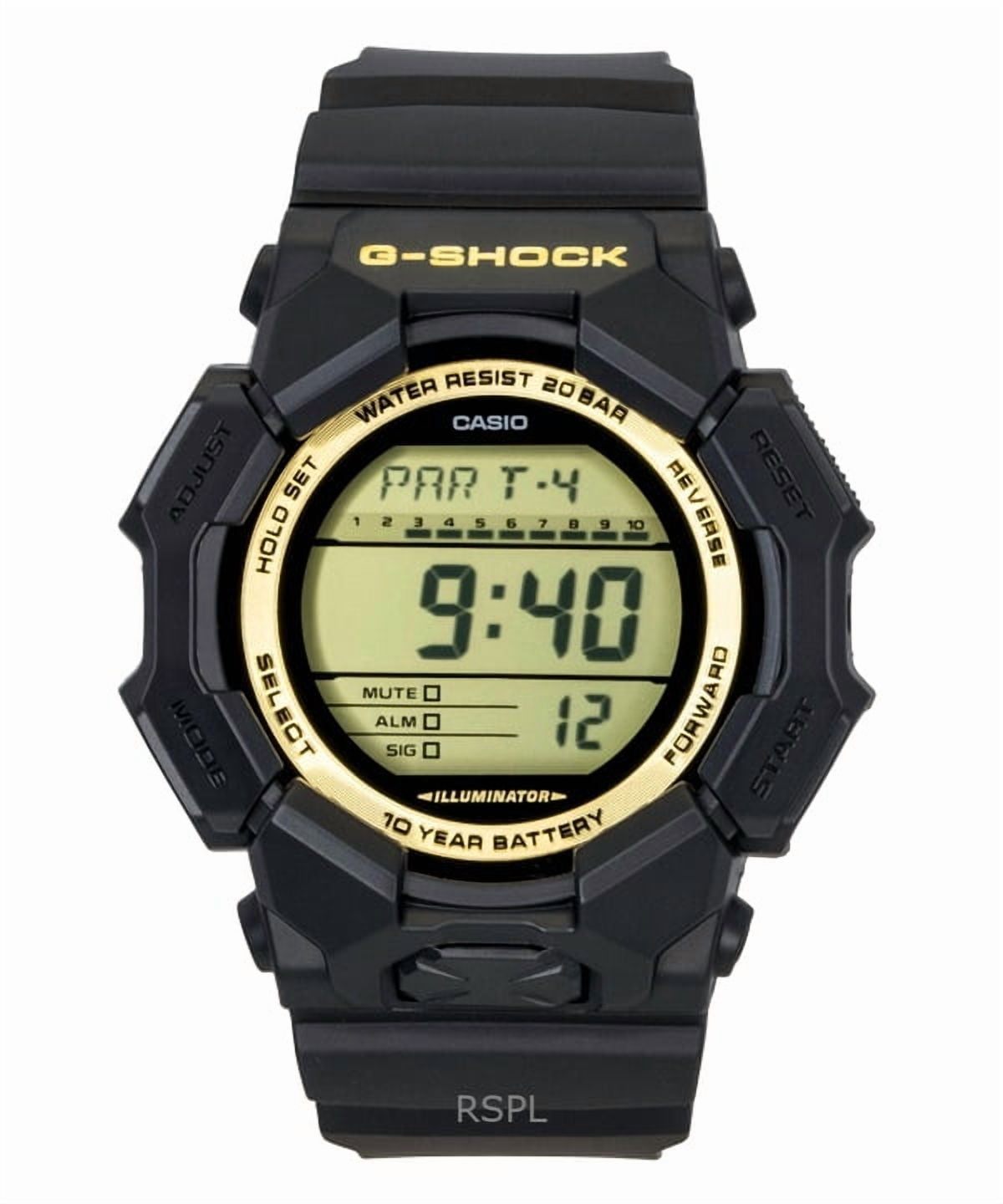 Casio G-Shock Analog Digital Black Resin Black Dial Quartz GA-2300