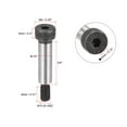 thumbnail image 2 of Unique Bargains Alloy Steel Socket Head Shoulder Bolts, 3/4' x1/4' Shoulder, #10-24 Thread, 6 Pack, 2 of 5