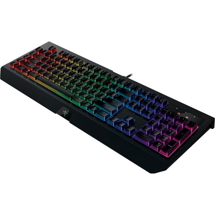Respectvol kubus Tegenover Razer Black Widow Chroma V2 Mechanical Gaming Keyboard - Walmart.com