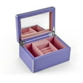 thumbnail image 2 of Hi-Gloss Purple Enchanted Ballet Musical Jewelry Box By Twinkle™ - Amazing Grace, Judy Collins, 2 of 2