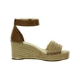 thumbnail image 2 of Franco Sarto Womens Clemens 5 Ankle Strap Espadrille Wedge Sandals, 2 of 3