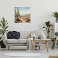 thumbnail image 3 of Stupell Industries Desert Cactus Path Landscape Painting Gallery Wrapped Canvas Art Print Wall Art, 30 x 30, 3 of 8