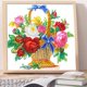 thumbnail image 4 of Cuadros Decorativos 5D bricolaje forma especial diamante pintura flor cesta bordado mosaico Kit decoración Ehuebsd Nuevos Originales, 4 of 8