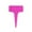 purple flowers, variant on Plant Labels, 100Pcs Red Waterproof Plant Tags With Sturdy Stakes, For Garden, Patio, Greenhouse, Seedling Identification, Plant Classification