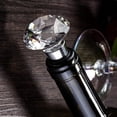 thumbnail image 3 of Tapones de vino de 5 uds, tapones de botellas de vino de diamantes de cristal decorativos con caja de regalo, tapón de corcho de vino reutilizable para bebidas, mantiene fresco, 3 of 5