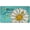 Hello Spring, variant on Hello Spring Daisy Flower Decorative Front Door Mat, Floral Butterfly Teal Doormat Indoor Outdoor Non-Slip Floor Entryway Rug, Seasonal Home Kitchen Decoration 17x30 Inch