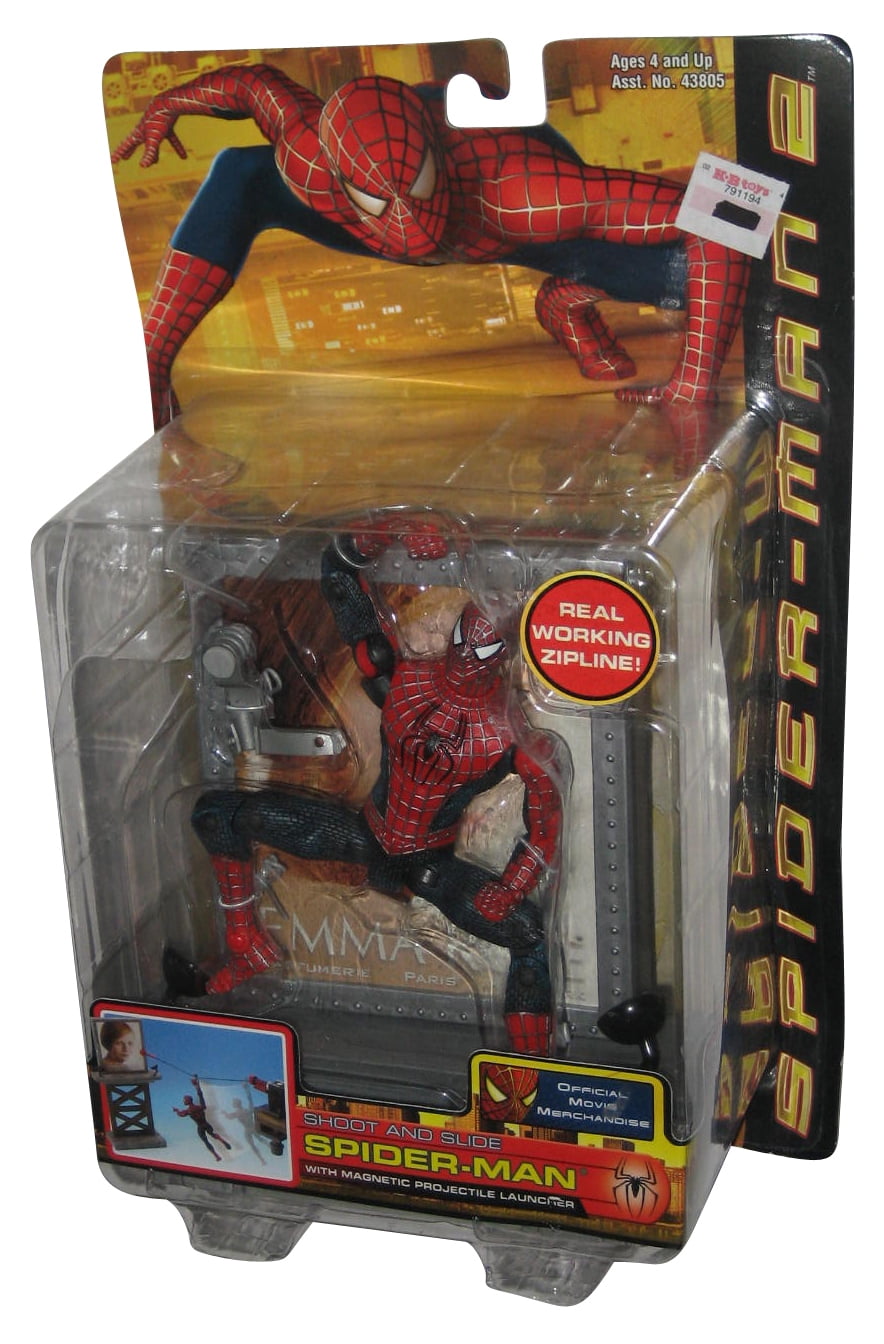 ToyBiz spiderman 2 toybiz water shooter 2004 