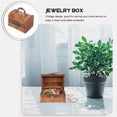 thumbnail image 5 of GARVALON 2Pcs Travel Friendly Storage Case Wood Rectangular for Women Accessories 11.8x3.2x3.2in, 5 of 5