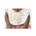 thumbnail image 6 of Neat Solutions 3 Pack Girl Print & Solid Infant Milk Bibs, 6 of 7