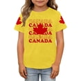 thumbnail image 1 of T-shirt Décontracté pour Garçons de la Fête du Canada à Imprimé de Feuille d'Érable, Col Rond, Manches Courtes, Blouse Décontractée pour Garçons de la Fête du Canada Patriotic 1st July, Tee Parfait pour la Célébration de la Fête du Canada, 1 of 5