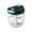 Black, variant on Meat Grinders for Home Use, Garlic Chopper, Crushed Fruits, Vegetables, Manual Pull Food Processor with Pull String, Mixing Maple Leaves Spare Cutting Pieces, Kitchen Hand Food Shredder (Sky Blue)