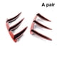 thumbnail image 5 of Portátil ABS Car Trasero Spoiler CumpleañosCubierta universal del labio del coche Portátil Portátil Portátil Canards Fibra de carbono PROTECTOR DE PROTECTOR DE PROTECTOR PARA W176 A200 A251 Inevent VI001678-00B, 5 of 6