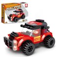 thumbnail image 4 of GloryStar Racing Car Shape Building Blocks Large 4 in 1 Puzzle Toy for Kids Collection Home Decor 31005D, 4 of 9