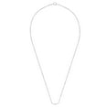 thumbnail image 3 of Modern Rounded 1.5mm Box Tube Chain Sterling Silver 20-inch Necklace, 3 of 4