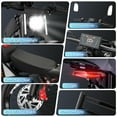 thumbnail image 4 of Electric Dirt Bike for Adults,Peak 3000W 43MPH,60V 35AH,Max 100Miles Electric Motorcycle,20’’ Fat Tire ,Full Suspension Mountain Bike UL2849, 4 of 7