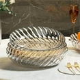 thumbnail image 3 of Tunhigl Clear Fruit Bowl 10 Inch - Large Opening Design for Snacks, Nuts, and Fruits - Durable, Thickened, Aesthetic Home Decor for Living Room or Tea Table Clear, 3 of 9