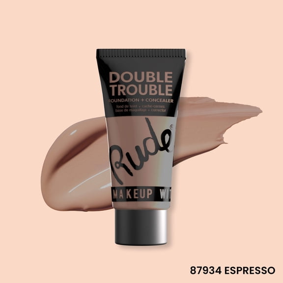 RUDE COSMETICS Double Trouble Foundation and Concealer