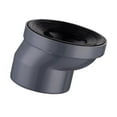thumbnail image 2 of Baoblaze Toilet Shifter Accessory Toilet Flange Shifter Connector Drain Shifter Tub Waste Repairing Professional Toilet Offset Adapter grey 2.5cm, 2 of 8