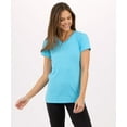 thumbnail image 2 of Boxercraft BW2405 Ladies Bella Crossback Tee-Pacific Blue-XS, 2 of 3