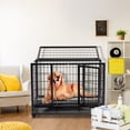 thumbnail image 5 of ZephyPaws 36 Inch Heavy Duty Dog Cage for Large Dog,Escape-Proof Kennel Crate,Pet Playpen with Wheel, 5 of 6