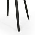 thumbnail image 6 of GDF Studio Tate Outdoor Modern Dining Chair , Set of 4, Black, 6 of 6