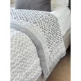 thumbnail image 6 of KOUBOO Unique Home Decor Cotton Quilt and Bed Spread, Gray, 6 of 9