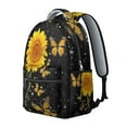 thumbnail image 2 of Rustic Farmhouse Sunflower Backpack - Waterproof Design with Multiple Pockets for Teens, 2 of 5