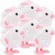 thumbnail image 3 of KAKOWELY 6 conejos de Pascua de cuerda, juguetes de peluche, conejos de cuerda, juguetes de cuerda, conejos saltarines., 3 of 4