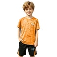 thumbnail image 5 of Oiyii Boys Outfits Short Sleeve Round Neck T Shirt Shorts Set Summer Sport Clothes Sets, Sizes 5-15, 5 of 5