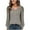 Gray, variant on Yievot Womens Long Sleeve Shirts Lightweight Sweaters Business Dressy Casual Blouses Lace Tops Fall Fashion Clothes