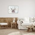 thumbnail image 5 of Stupell Industries Rustic Country Longhorn Cattle Flecked Flower Blossoms Framed Wall Art, 30 x 24, Design by Mackenzie Kissell, 5 of 5