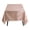 Khaki-90*90cm, variant on Classical Checkered Tablecloth with Delicate Lace Trim Flower Print Cotton Blend Cloth for Dining Table Kitchen Decors