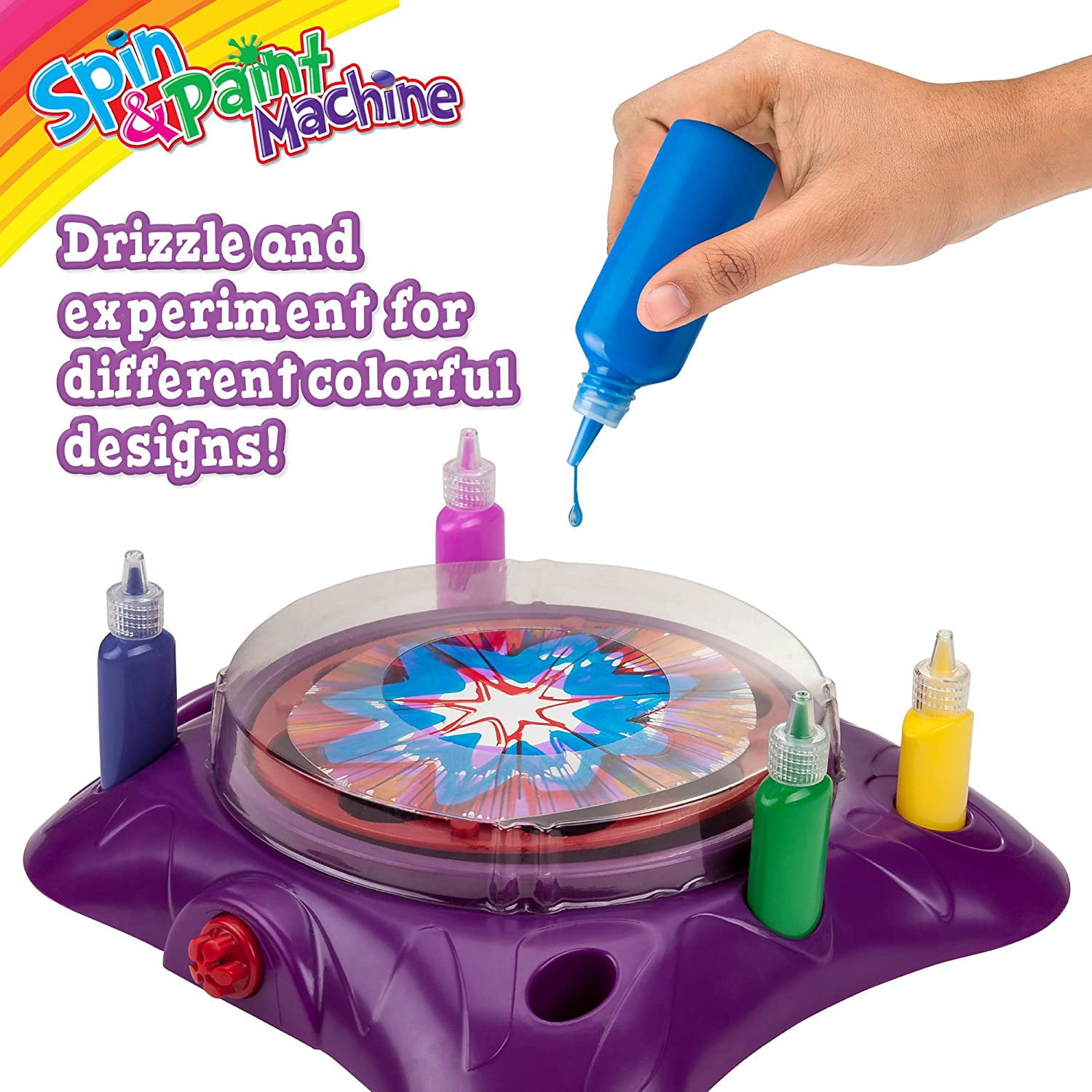 Spin Art Machine & Drawing Robot, DIY Spin & Paint Art Craft Kit, STEM DIY  Educational Science Experiment Model Kits, Toys for Ages 8-13, Gifts for  Boys and Girls 8 9 10 11 12 Years Old