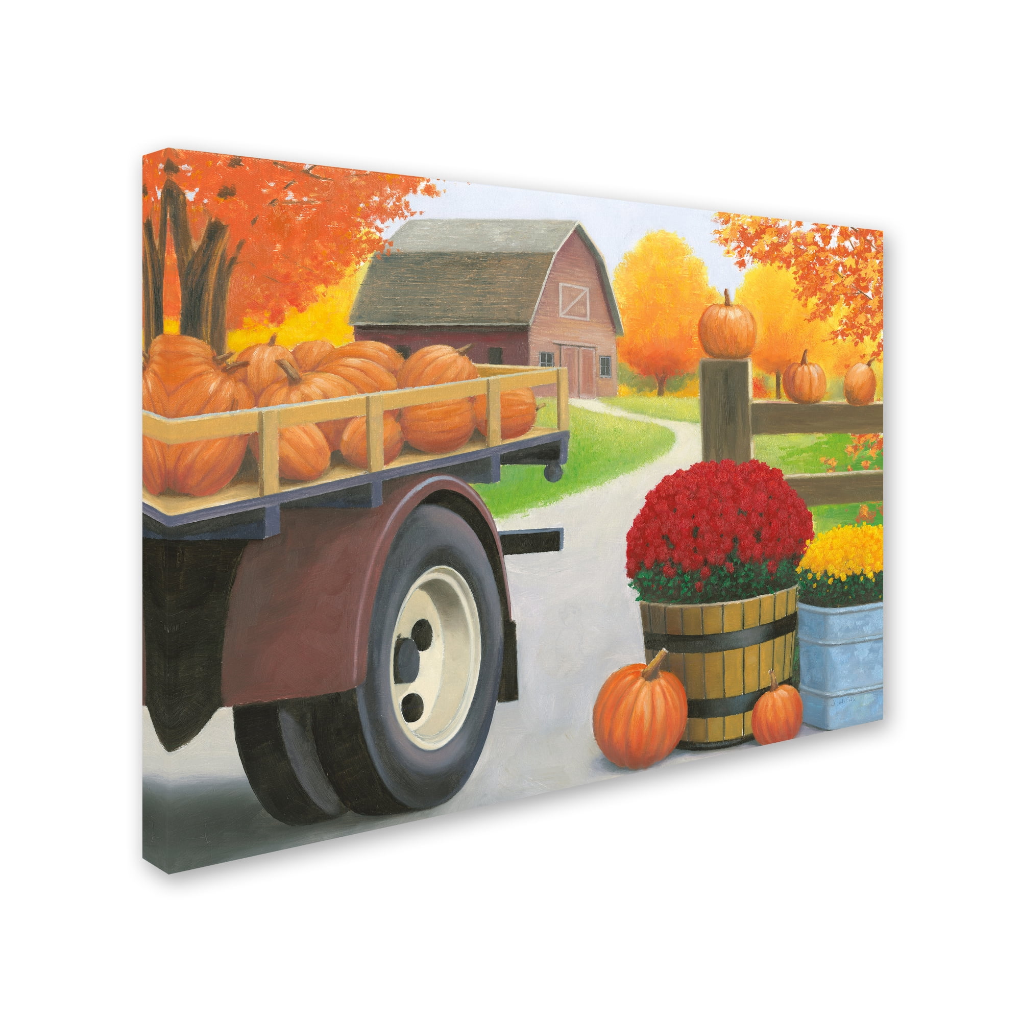 Trademark Fine Art 'Autumn Affinity I' Canvas Art by James Wiens