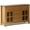 Honey Brown, variant on Allora Wood 54" Transitional Sideboard Buffet Credenza in Honey Brown