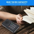 thumbnail image 4 of Lecteur de Bible à Énergie Solaire, Lecteur Audio Électronique de Bible Portable 8G avec Capacité Intégrée 8G pour Aînés et, 4 of 7