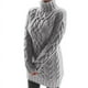 thumbnail image 3 of Suéter de mujer Suéter europeo y americano Otoño e invierno Engrosado Dos solapas Vintage Vestido grueso torcido, 3 of 6