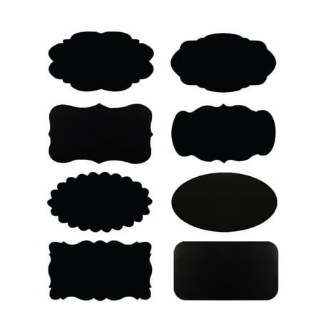 - Wrapables® Set of 64 Chalkboard Labels / Chalkboard Stickers for Organizing, Labeling, Gift Tags, Drink / Wine Markers, and Weddings - 2.5