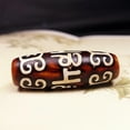thumbnail image 4 of Collection Tibetan Style Old Agate Dzi Bead Pendant 14*40MM, 4 of 6