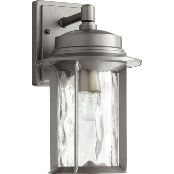 7246-7-3 Quorum Lighting Charter - 1 Light Outdoor Wall Lantern in style - 7.75 inches wide by 14 inches high-Graphite Finish