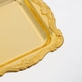 thumbnail image 2 of Miangastore Golden Plastic Mini Dessert Plates 10Pcs 3.07X3.07X0.24In Square For Weddings And Parties, 2 of 9