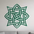 thumbnail image 2 of RealSteel Celtic Knot Symbols Metal Wall Art – Timeless Celtic Symbols | Made in USA (Black-12"), 2 of 5