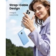 thumbnail image 4 of Cargador portátil Coowisty Slim Power Bank de 10000 mAh, azul, 4 of 8