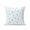 White, Light Blue, Aqua, variant on Outdoor Pillows Waterproof, Navy Blue Coastal Bedding Throw Pillows with Insert for Couch Sofa Bed, Nautical Starfish Coral Shell Summer Ocean 18x18 Inch Pillowcases Decorative Patio Pillow Set of 1