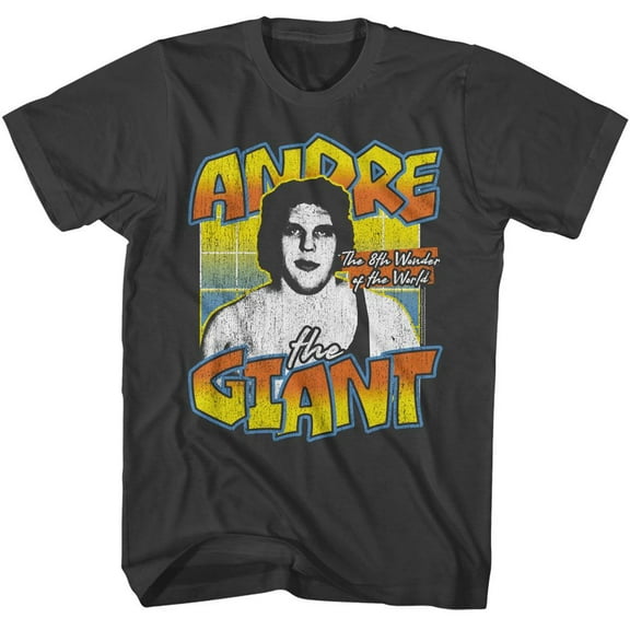 Andre The Giant 8th Wonder Smoke Adult T-Shirt