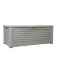 thumbnail image 1 of TOOMAX Florida 19.4 cu. ft. Outdoor Deck Box - Grey, 1 of 8