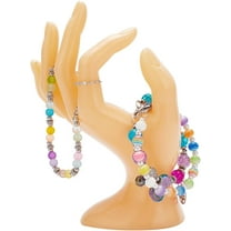 Plastic Hand Jewelry Display Holder Moccasin OK Shaped Hand Ring Jewelry Organizer